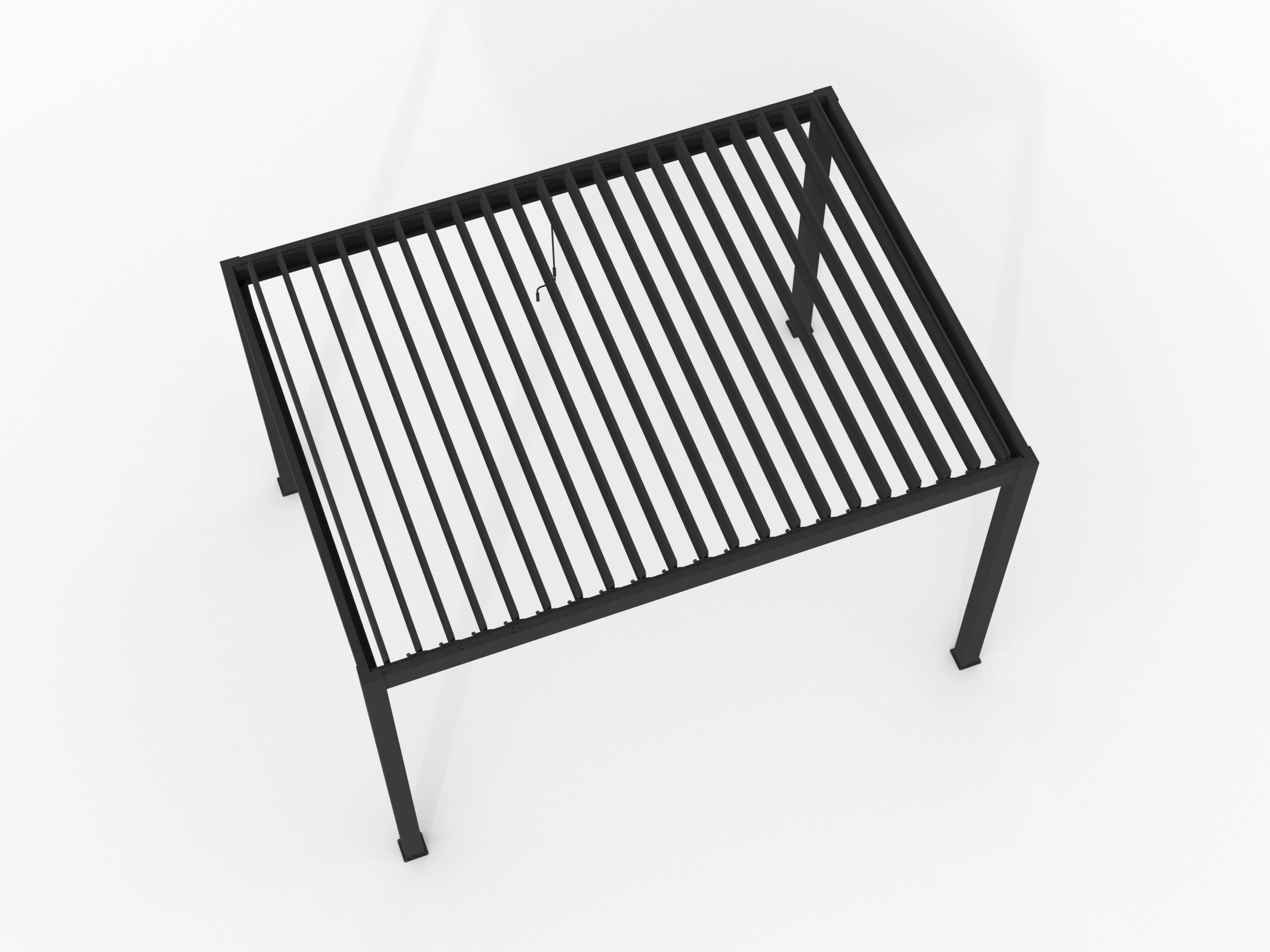 Aluminium Pergola Premium met Lamellen 400 x 300 cm - Afbeelding 3